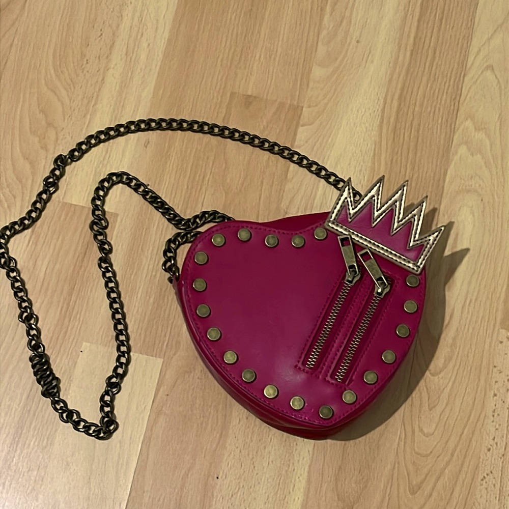 Disney Descendants Evie Heart Purse Chain Strap Crown